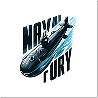 Submarine, Naval Fury Posters and Art